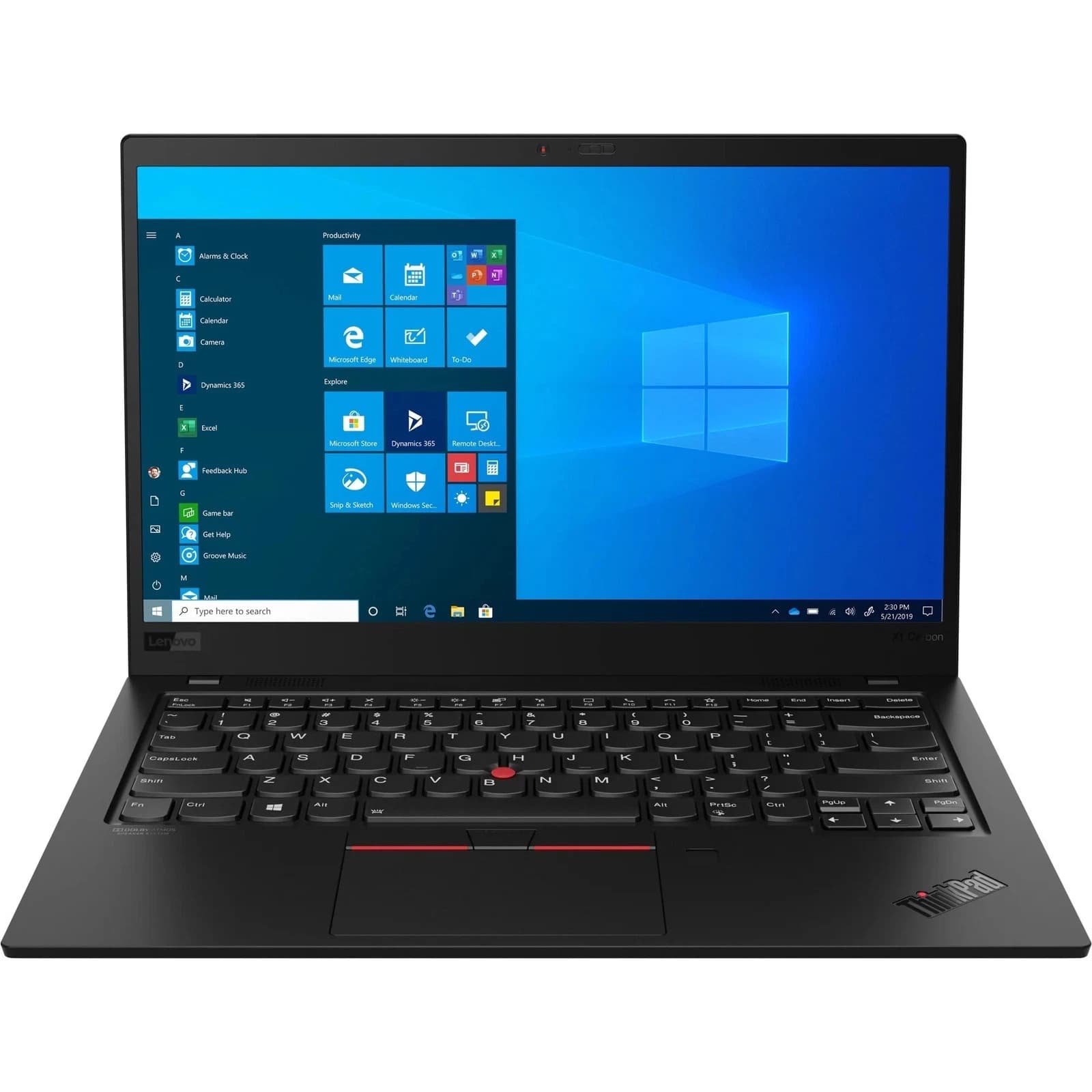 LENOVO X1 Carbon 8ª geração 14" FHD TS Laptop Intel i7-10610 16GB 256GB W11P