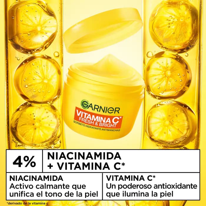 Garnier Vitamina C Fresh & Bright Sorvete Hidratante Antimanchas