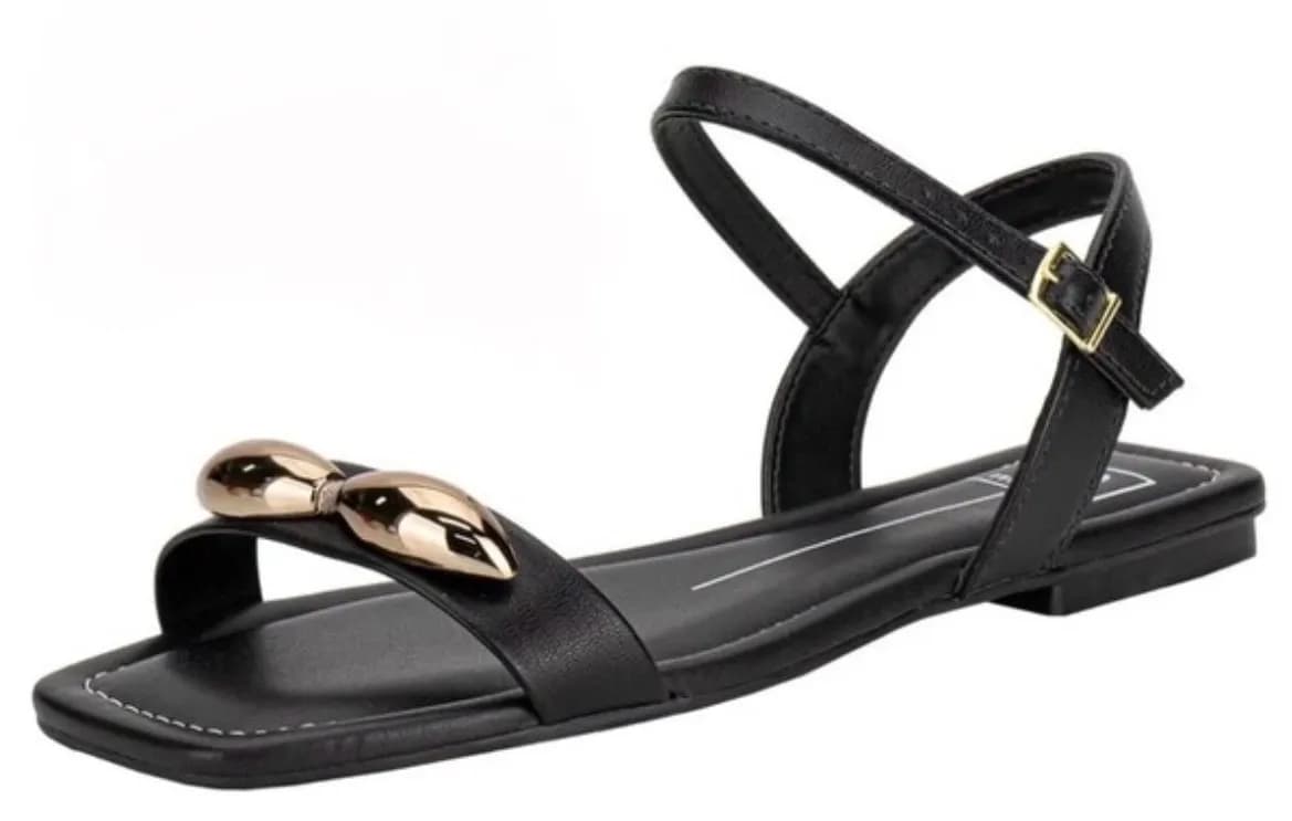 Sandália Rasteira Moleca – Conforto e Charme